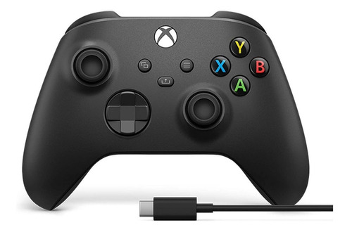 Joystick Xbox Control Inalámbrico Xbox + Cable Usb-c Negro C