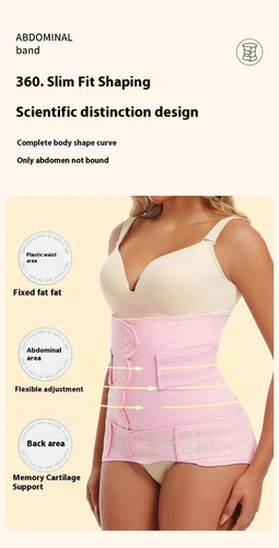 2025 Cintura Posparto Y Cinturón Abdominal Con Cinturón