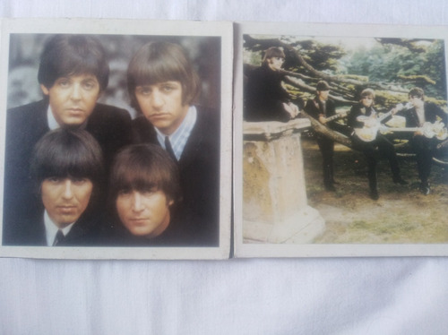 Afiches Pequeños The Beatles X 2 Unidades Imágenes De 1965