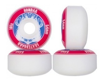 Ruedas Skate Hondar Street Wheels 54mm 101a + Envio Gratis