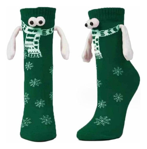 0 Calcetines Para Pareja Con Ojos Cogidos De La Mano, Deco
