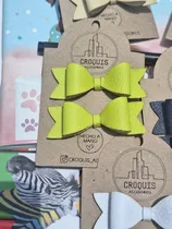 Comprar Lazos Para Niña - Par Mini Lazos Escolares Y Casuales