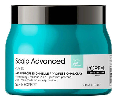 Máscara Loréal Scalp Advanced 500ml