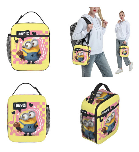 Bolsa Aislante Para Almuerzo Bob I Love Us, Portátil Y Reuti