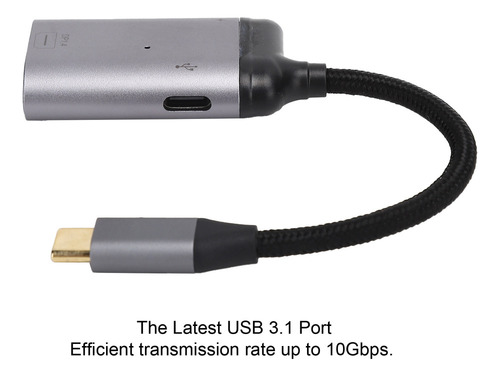 Adaptador Usb De Cable Tipo C A Mini Displayport 1.4 3.1