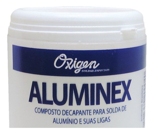Fluxo Para Solda De Alumínio Aluminex 200g Oxigen