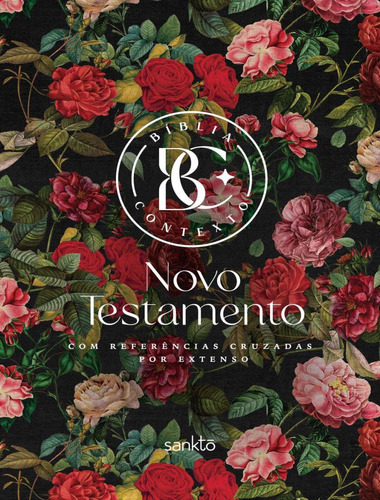 Bíblia Contexto - Novo Testamento Floral: Biblia Contexto - Novo Testamento Floral, De Snk. Editora Sankto Biblias, Capa Dura, Edição 1 Em Português, 2022