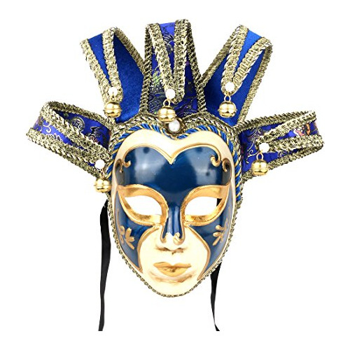 Yu Feng Masquerade Jolly Jester Mask Cosplay Mardi Gras Prom