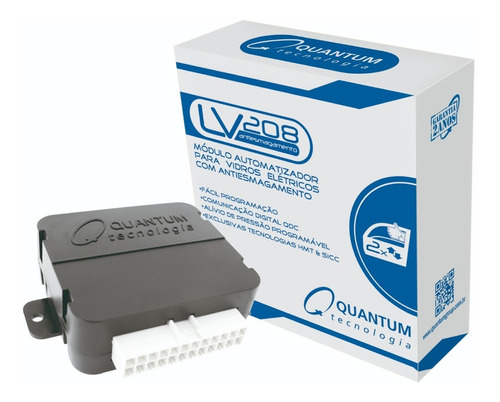 Módulo Lv208 Quantum Universal 2 Vidros Antiesmagamento