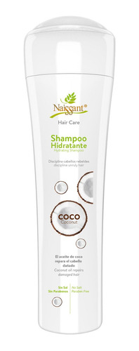 Shampoo Hidratante Y Reparador Naissant Aceite De Coco 300ml