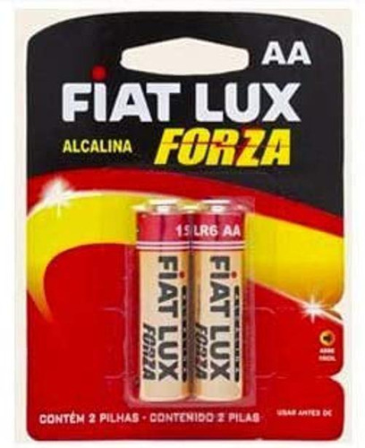 Pilha Comum Aa 24 Pilhas Fiat Lux