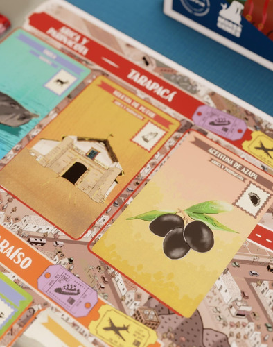 Imagen 4 de 5 de Juego De Mesa Mochileros, Conoce Chile Jugando - Morsa Games