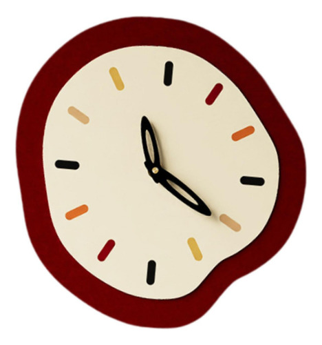 Reloj De Pared Decorativo, Fácil De Colgar, 28,5 Cm X 30 Cm