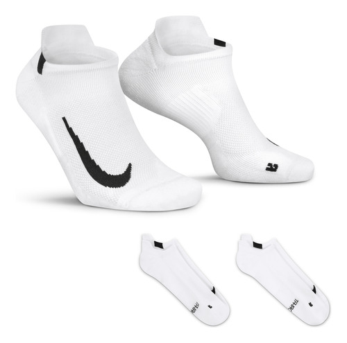 Medias Unisex Nike Multiplier Blanco