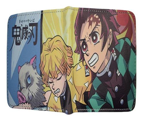 Cartera Kimetsu No Yaiba Demon Slayer Tanjiro Inosuke Zenits