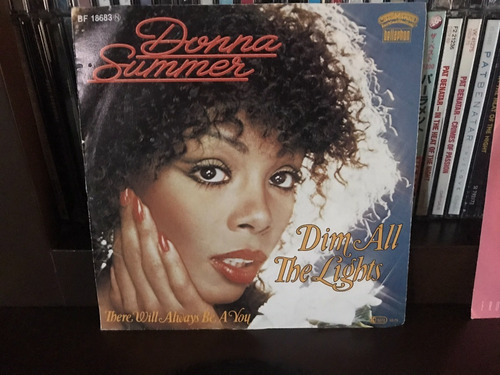 Donna Summer - Dim All The Lights Lp Single 45 Alemania 1979