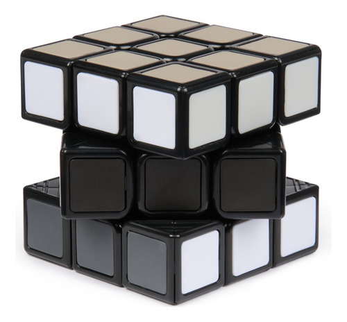 Cubo Rubik's Merlina, Tonos Grises Inspirado En La Serie Tv