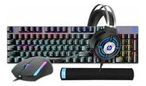 Comprar Combo Gaming 4 En 1 Hp Teclado Mouse Headset Mousepad Gm3000