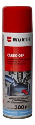 Carbo Off Limp. Carburador / Cuerpo Mariposa - Wurth - 300ml