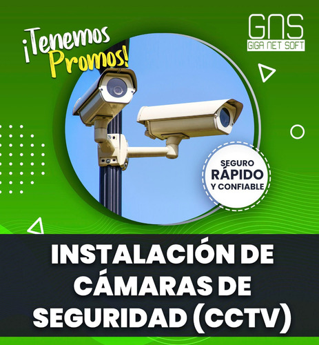 Instalación Y Servicio Técnico De Cámaras De Seguridad Cctv 