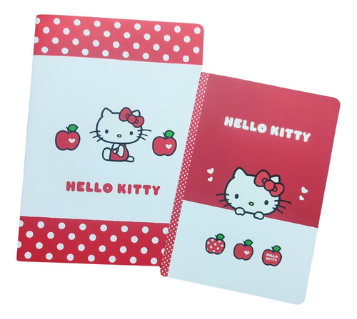 Set 2 Libretas Apuntes Hello Kitty Original Sanrio