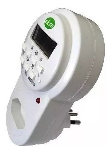 Imagem 2 de 6 de Timer Digital Bivolt Automático Até 18 Programas Com Tomada