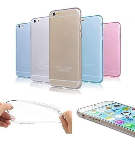 Estuche Goma Gel Tpu Ultra Thin Para iPhone 6 Plus