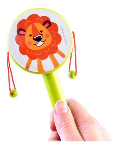 Imagen 4 de 10 de Set X 7 Instrumentos Musicales Infantil Orquesta Tambor 530