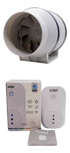 Kit Indoor Timer Wifi + Extractor Beterp 150mm