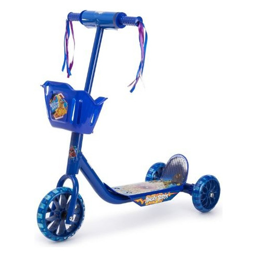 Monopatín Infantil 3 Ruedas Canasto Scooter Triciclo - Mli