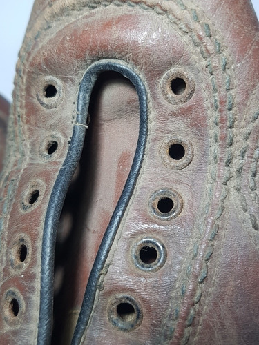 Imagen 7 de 8 de Antiguos Botines Fútbol 1930 Niño Plumita Mag 56801
