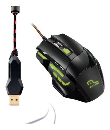 Mouse Xgamer Fire Button 2400dpi Mo208 Multilaser