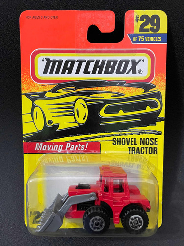 Matchbox Snovel Nose Tractor Del Año 1997