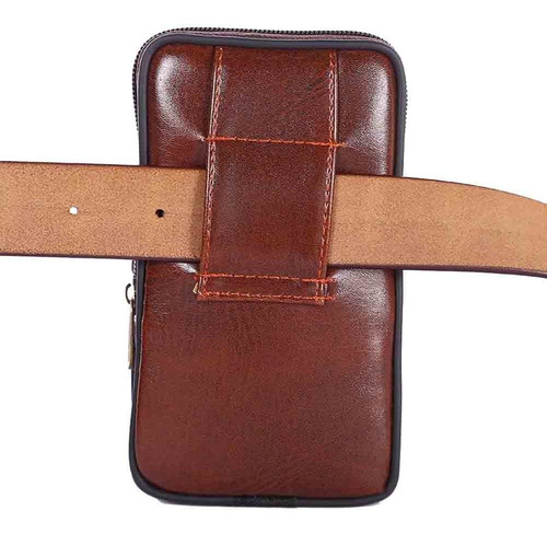 Imagen 5 de 6 de Mini Men Faux Leather Zipper Tactical Cinturón Bolsa Cintura