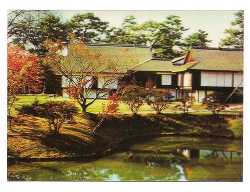 Postal Japon 3 D Chushoin Villa Imperial Katsura N 155 B3