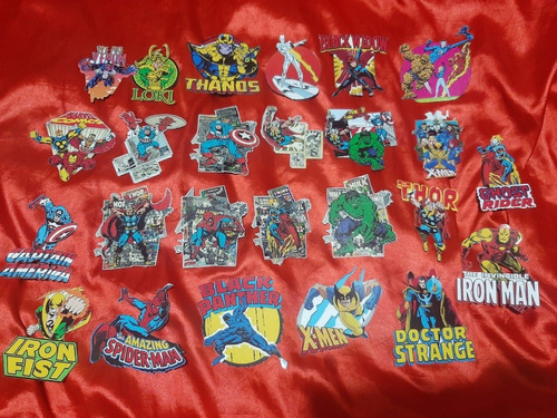 Pack De Imanes Marvel Super Heroes  X6 Unidades
