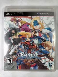 Blazblue Continum Shift Extend Juego Ps3 Fisico Anime Manga