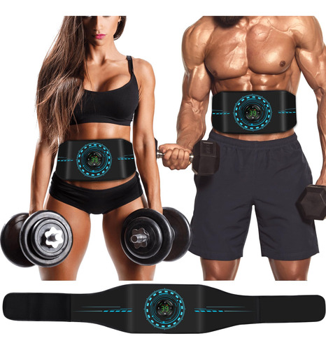 Estimulador Abdominal Abs Cinturón Tonificador Para Fitness Color