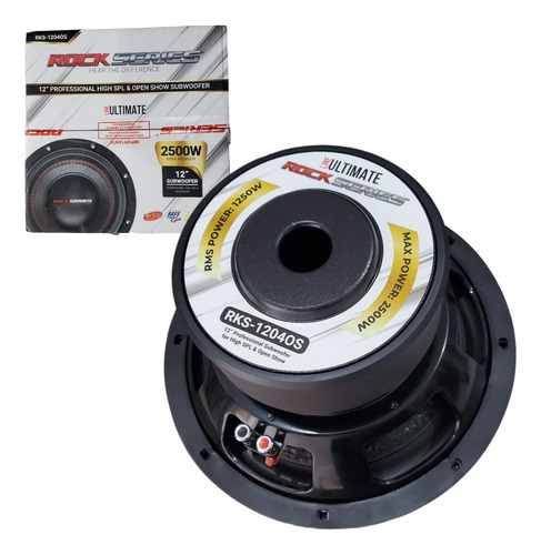 Bocina Tipo Subwoofer Rock Series Rks-1204os