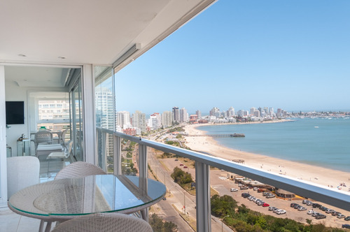 Imagen 5 de 29 de Penthouse En Playa Mansa En Alquiler (ref: Lij-5590)