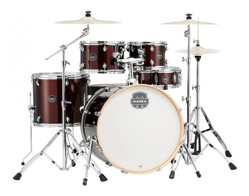 Batería Mapex Storm Ltst5295ftdk 5cps Fierros Banqueta