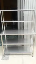 Comprar Lavadero Con Repisa Y 4 Mesas De Acero
