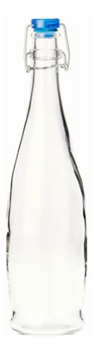 Botella Indro De Vidrio Con Cierre Hermético, 1 L