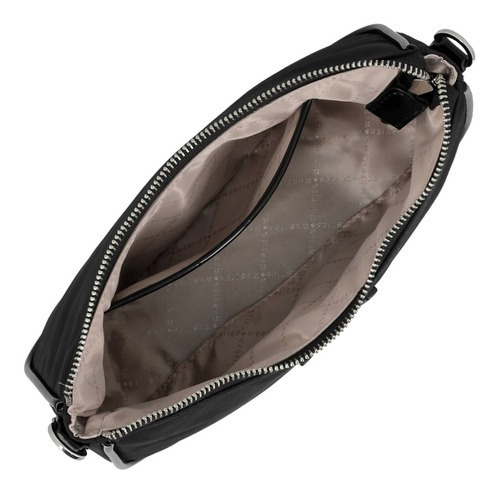 Bolsa Cross Body Para Mujer Westies Negro Hbjorgeouswe Acabado de los herrajes Níquel Diseño de la tela Liso