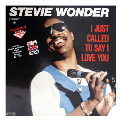 Stevie Wonder - I Just Call To Say I Love You | 12'' Maxi Si