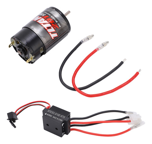 Set Impermeable De Motor 320a Esc 550 Cepillado De Dos Vías