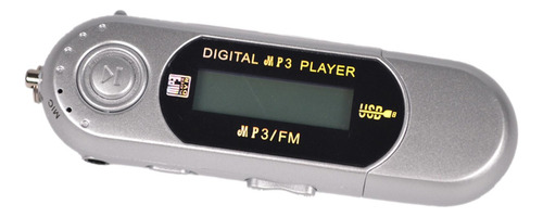 4gb Mp3 Player Digital Usb Multimídia Música 3,5mm Saída