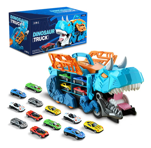 El Coche De Juguete Transforming Dinosaur Viene Con Coches P