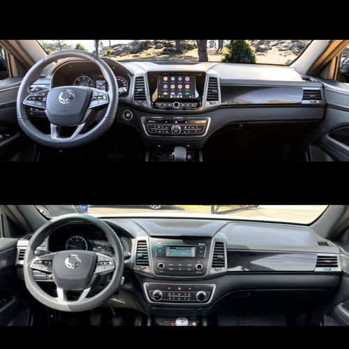 Bisel Adaptador Radio Android 9 PuLG Ssangyong Musso Rexton