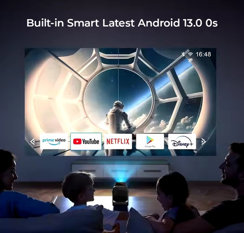 Proyector Inteligente Hy500 4k Android 13 Wifi 6